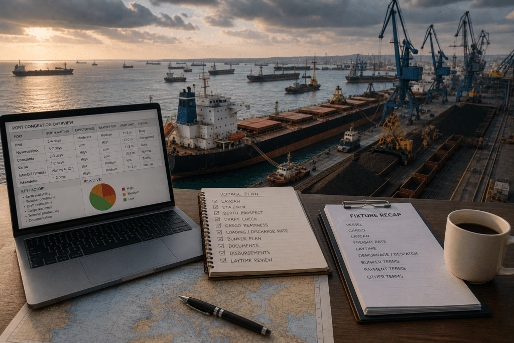 Black Sea Port Congestion Factors That Affect Voyages